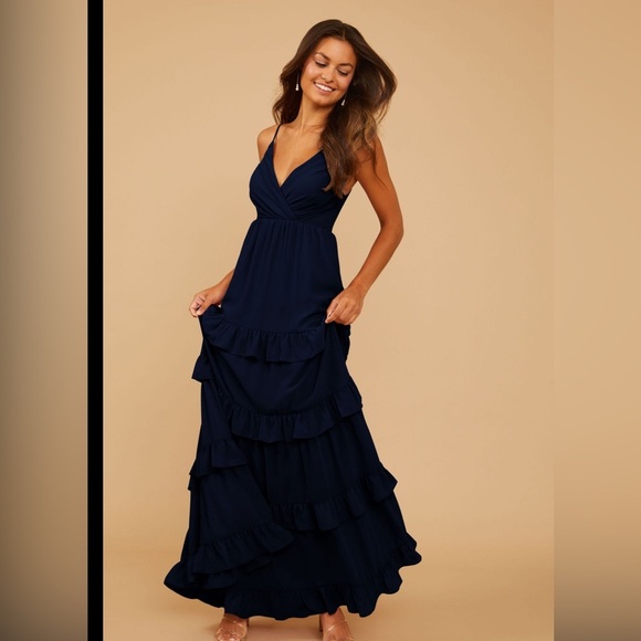 vow’d Dresses & Skirts - VOW’D CHIC CHIFFON ACACIA DRESS SIZE 4